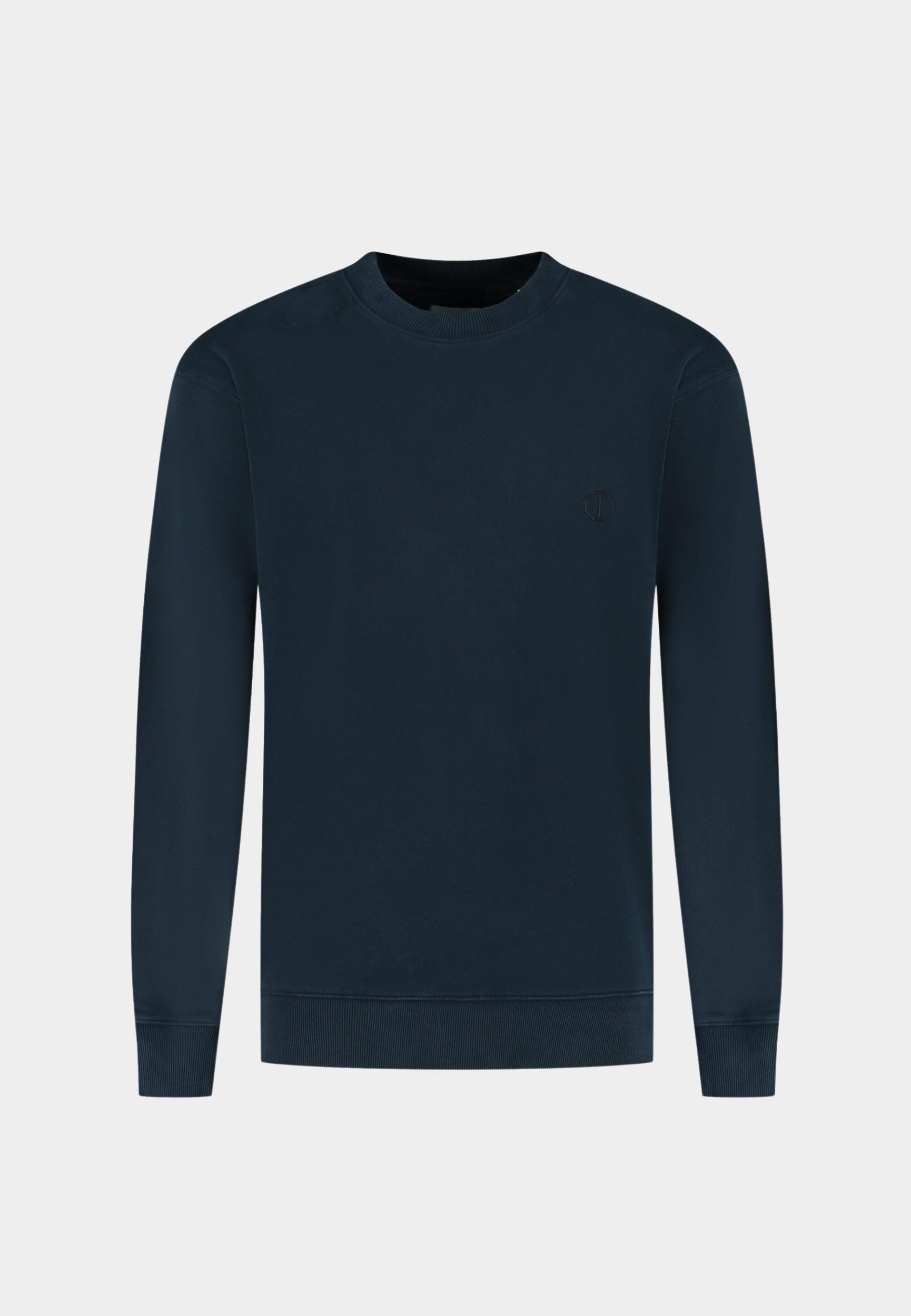 Dstrezzed Pullover Blauw DS_Nikol Crew 211710-AW25/649
