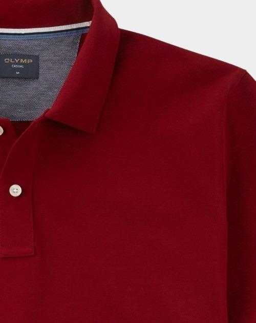 Olymp Polo korte mouw Rood Polo PiquÃ© solid 540952/39