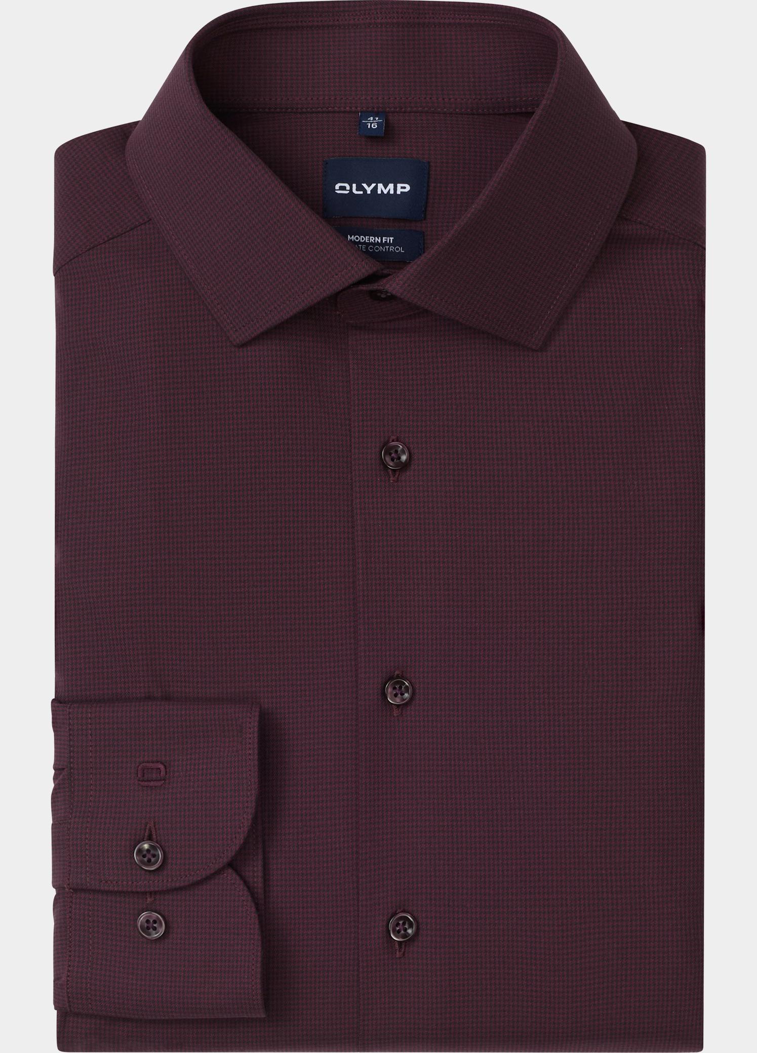 Olymp Zakelijk overhemd heren Rood Luxor CC mf D.2157 o.T. 139424/37