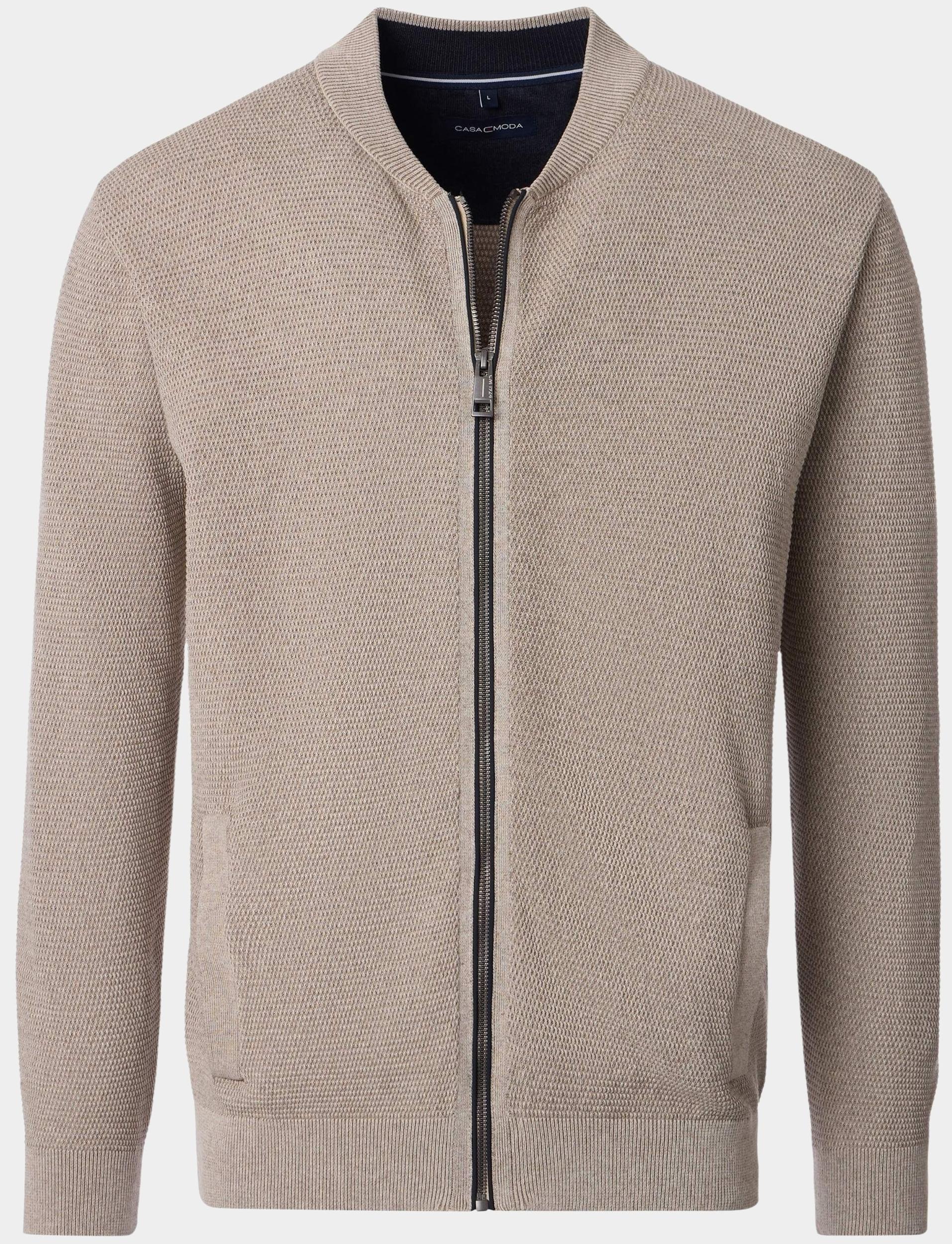 Casamoda Vest Beige Strickjacke SNOS 454479100/663