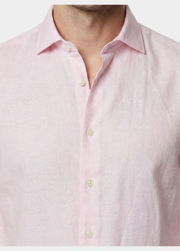 Born With Appetite Overhemd heren Roze Avenue Li-co Ws Plain Shirt L BWA26107AV01/6508