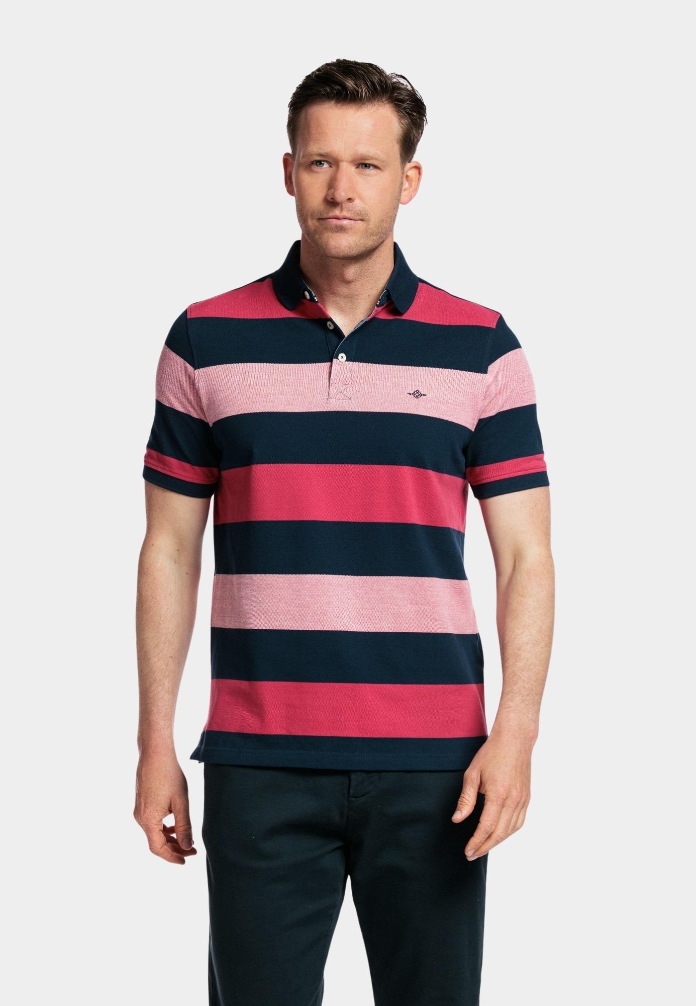 Baileys Polo korte mouw Rood Poloshirt Pique, solid 415292/33