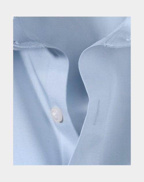 Olymp Business hemd lange mouw Blauw Luxor 030064/15