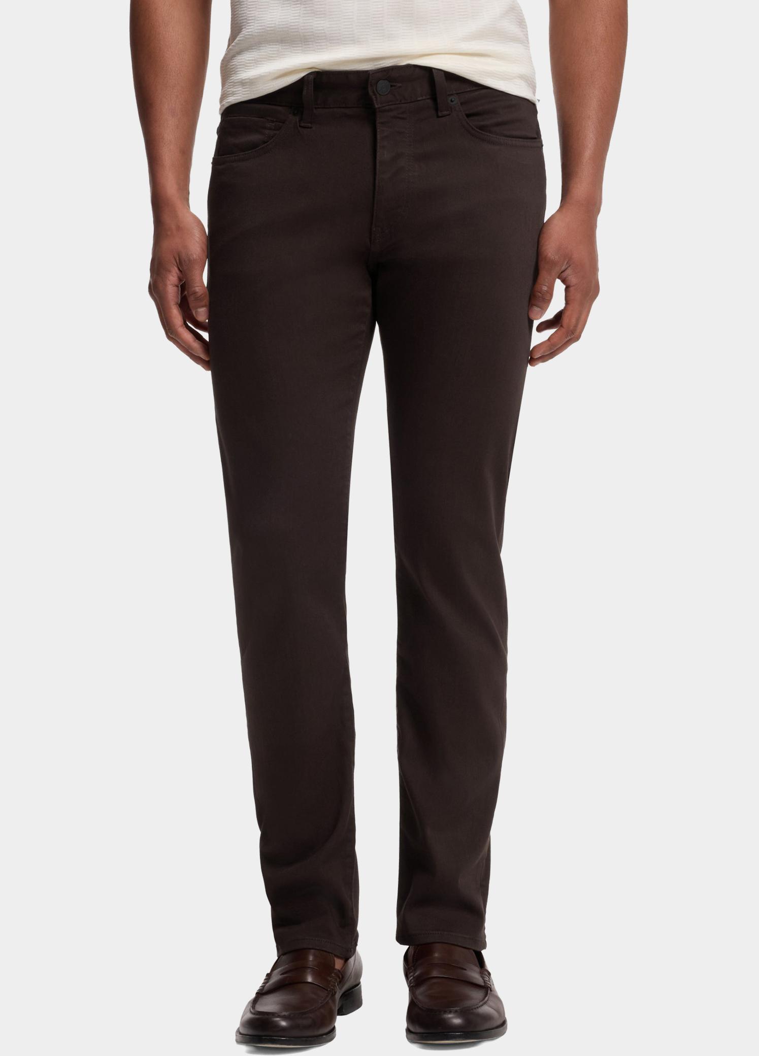 BOSS Black Katoenen 5-Pocket Bruin P-Delaware5 10276771 01 50553954/909