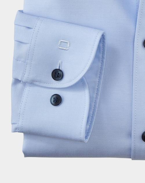 Olymp Business hemd lange mouw Blauw 0730/64 Hemden 073064/12