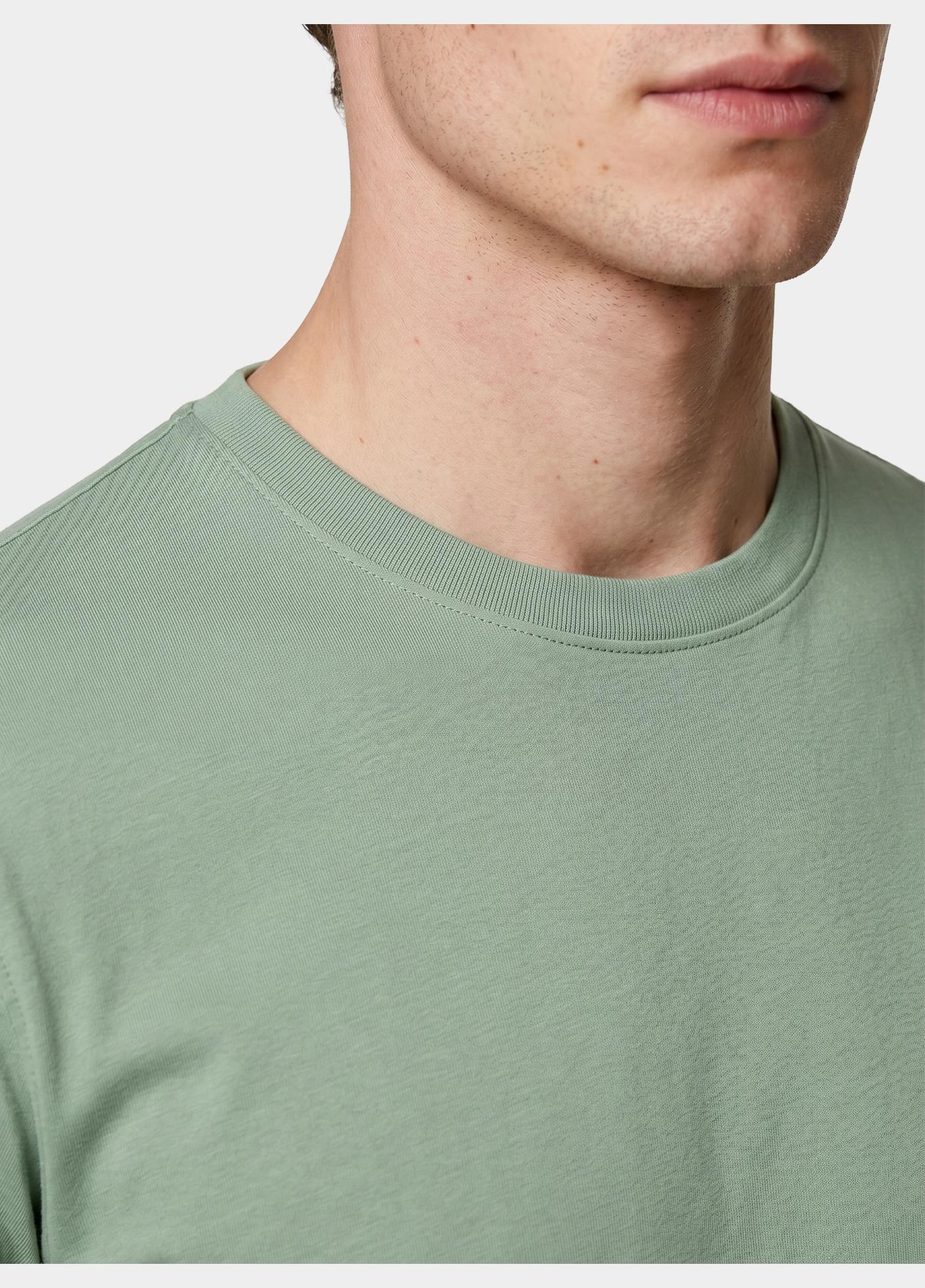 Supply & Co. T-shirt heren Groen Basic T-shirt SCO25108BA01/343 surf side
