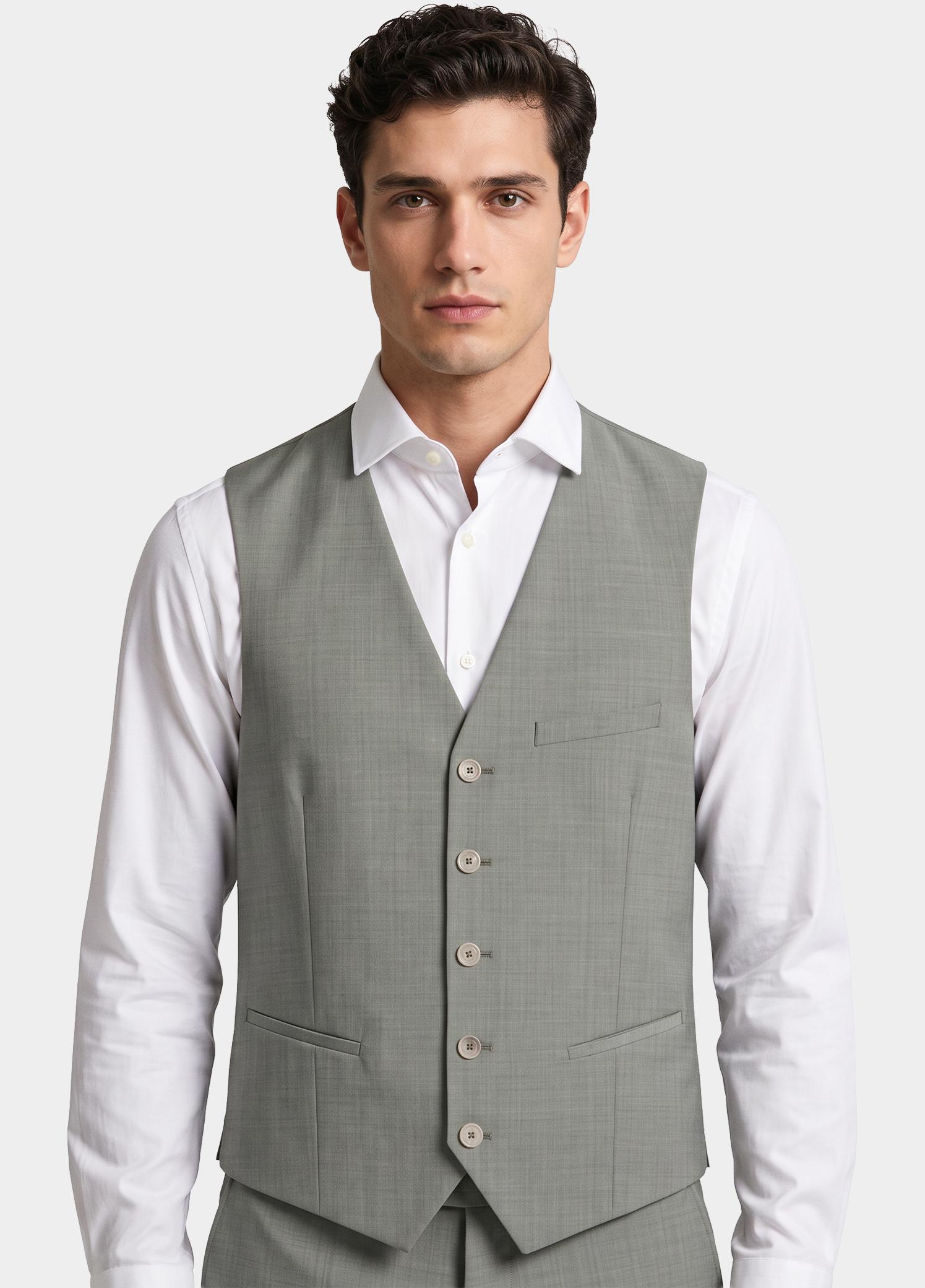 Your own Party By CG - Cl Gilet Mix & Match Groen Weste/Waistcoat CG Plum-N 50.185S0 / 440093/51