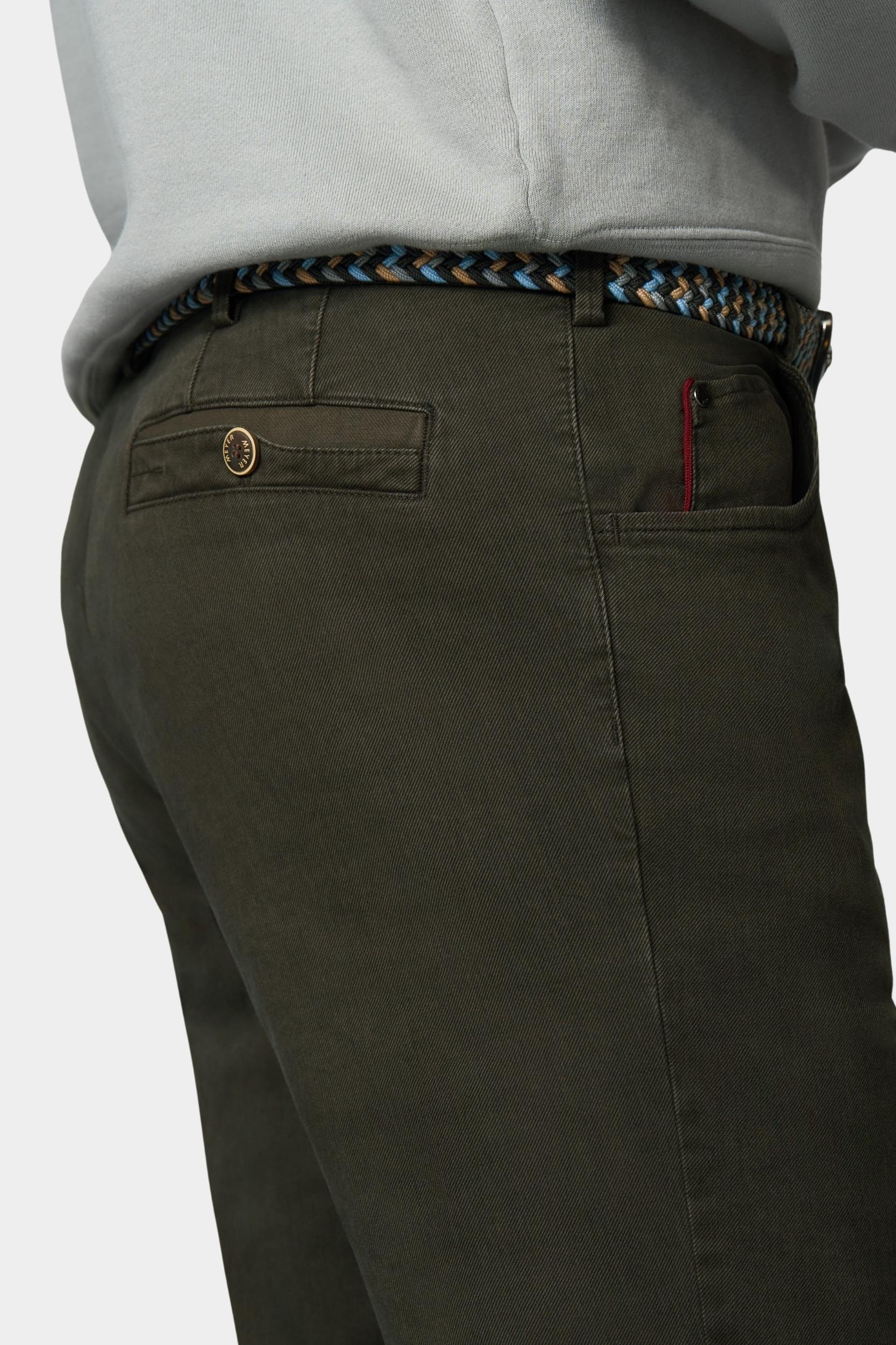 Meyer Katoenen Broek Groen DIEGO Art.2-5620 3062562000/27