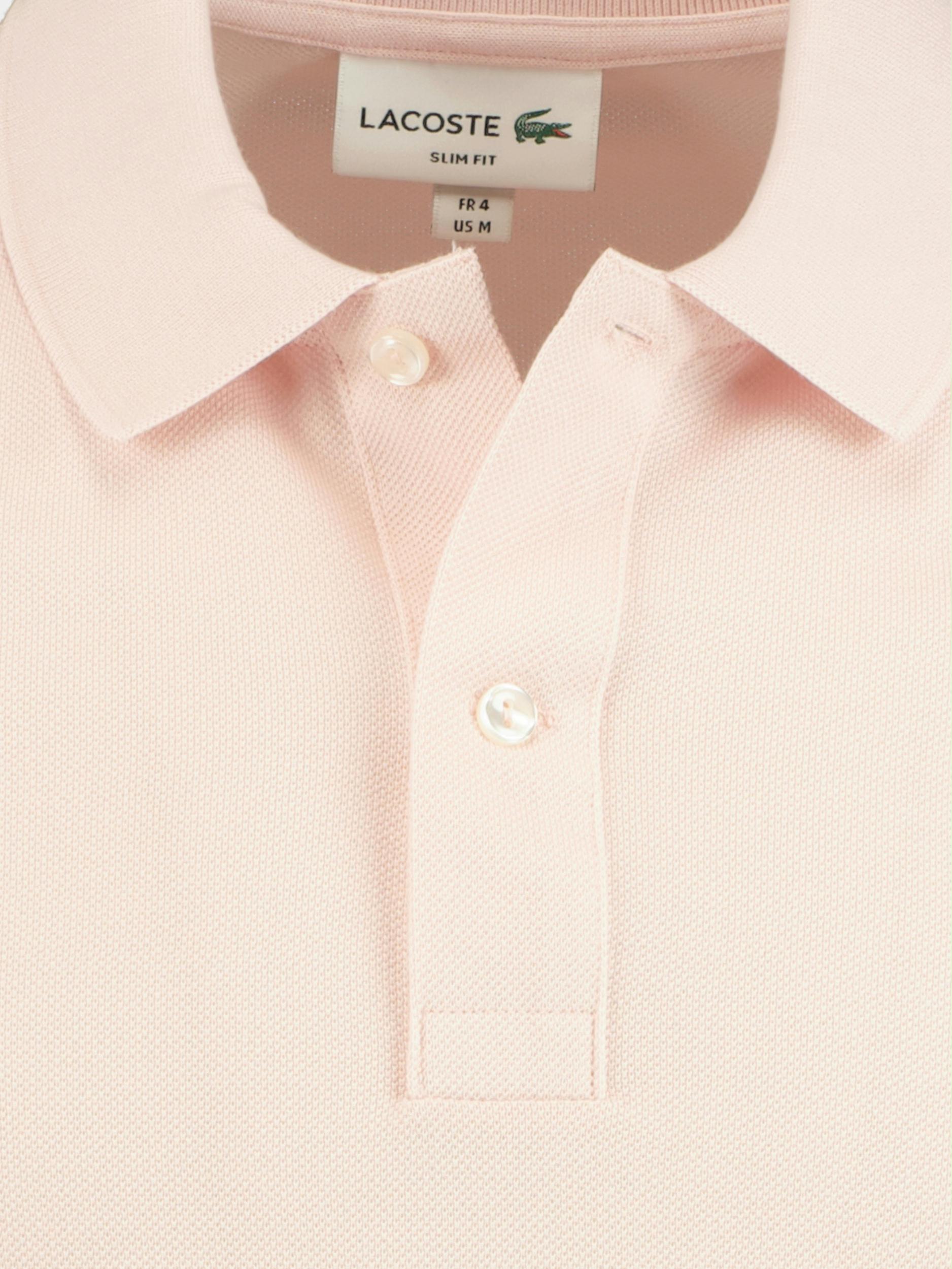 Lacoste Polo korte mouw Roze  PH4012/ADY