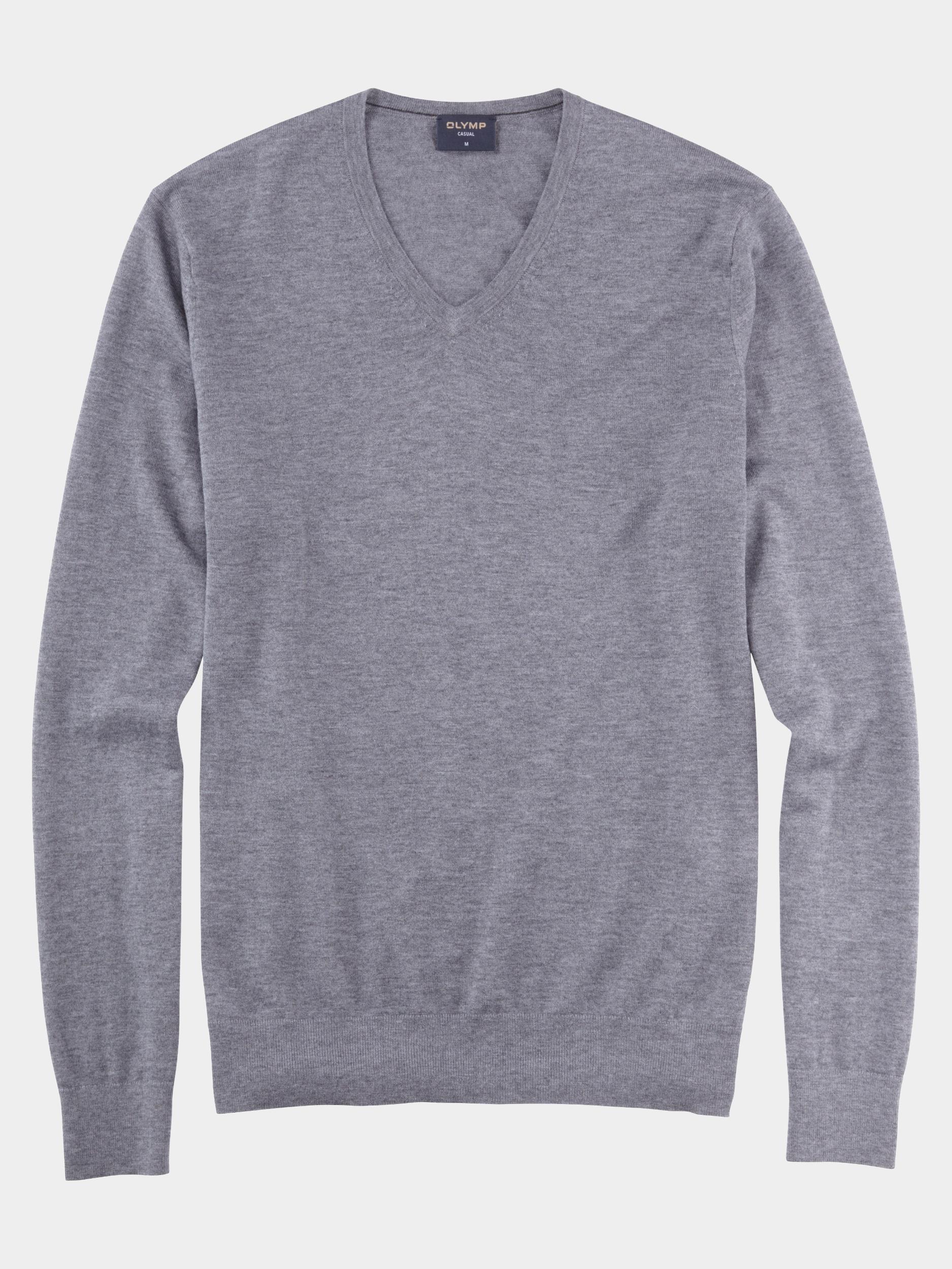 Olymp Pullover Grijs 0151/10 Pullover 015110/63