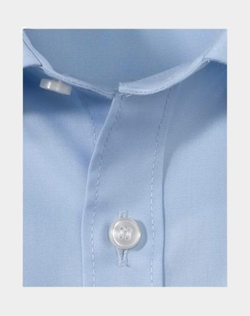 Olymp Business hemd lange mouw Blauw No. Six 043664/10