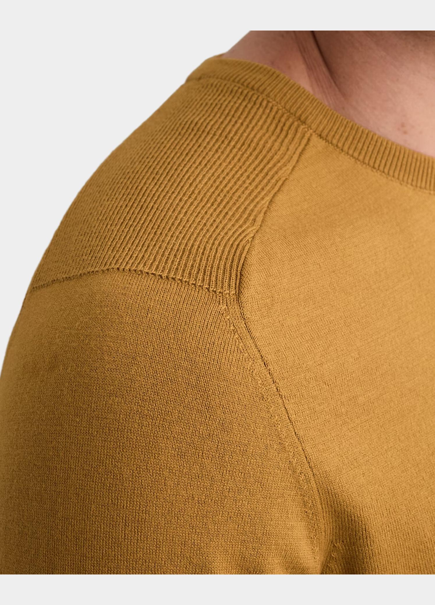 PME Legend Pullover heren Bruin R-neck American Classic PKW2608320/8187