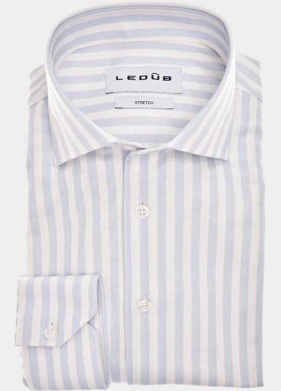 Ledub Business hemd lange mouw Blauw  0143465/120-000-000