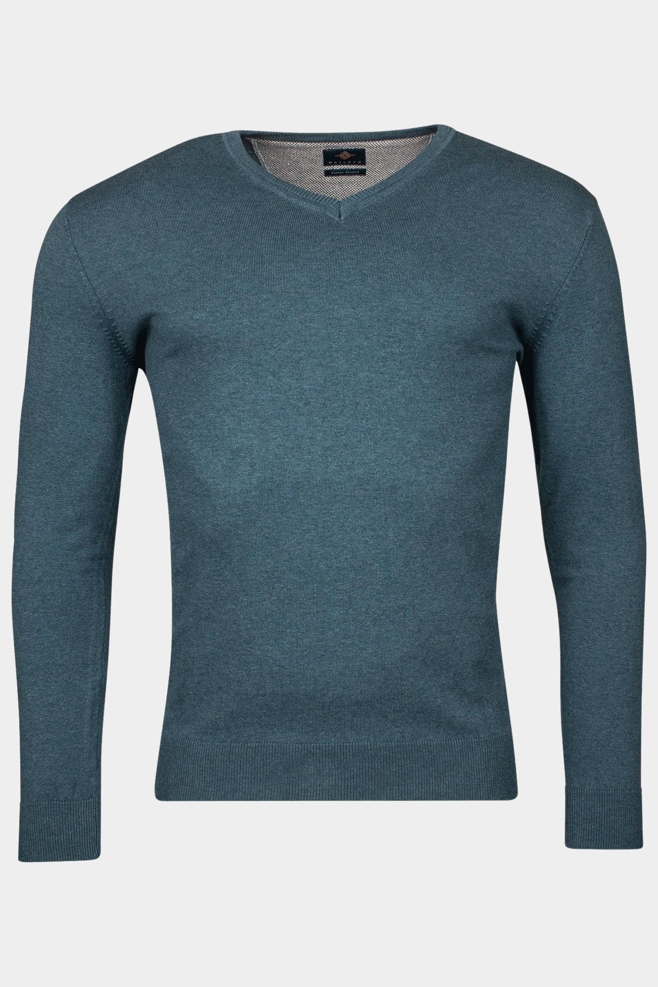 Baileys Pullover Blauw V-Neck Pullover Pima Cotton 1 518100/985