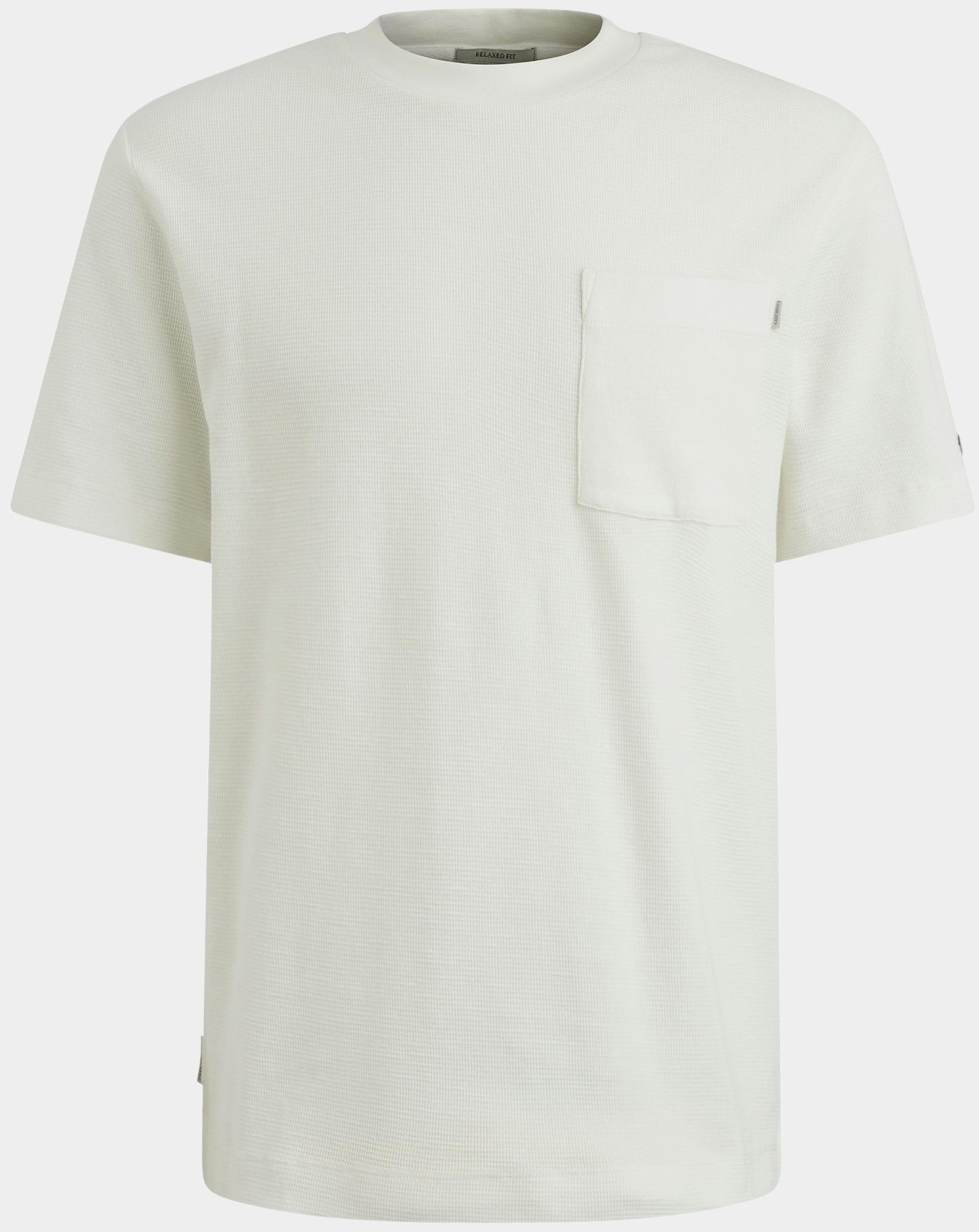 Cast Iron T-shirt korte mouw Wit Short sleeve r-neck regular f CTSS2504582/7002