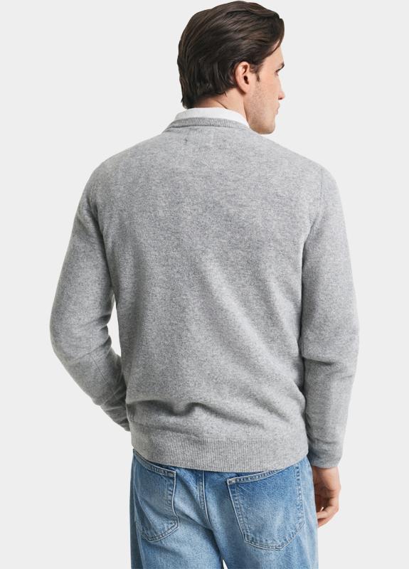Gant Pullover Grijs SUPERFINE LAMBSWOOL C-NECK 87211/093