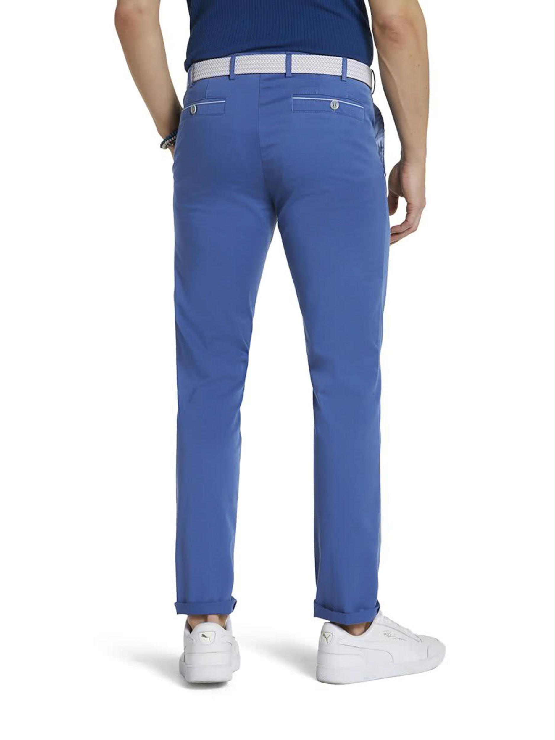 Meyer Katoenen Broek Blauw NEW YORK Art.1-5038 1241503800/17