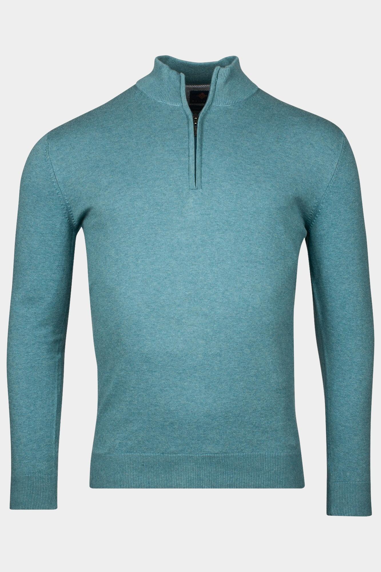 Baileys Half Zip Blauw Pullover 1/2 zip  12gg single 518400CCT-3/975