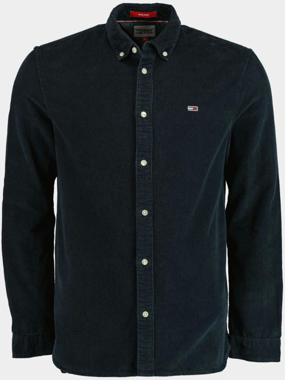 Tommy Jeans Casual hemd lange mouw Blauw TJM solid cord shirt DM0DM15145/C87