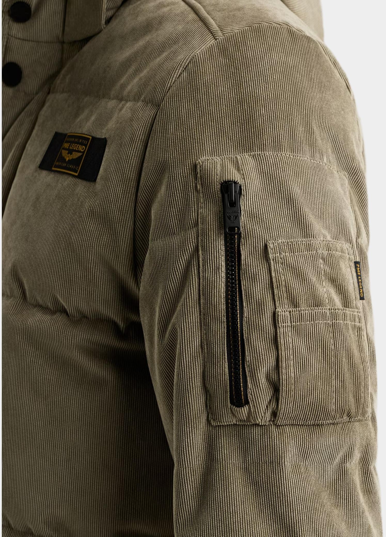 PME Legend Winterjas heren Groen Semi long jacket GOBBLER Clea PJA2609122/6485