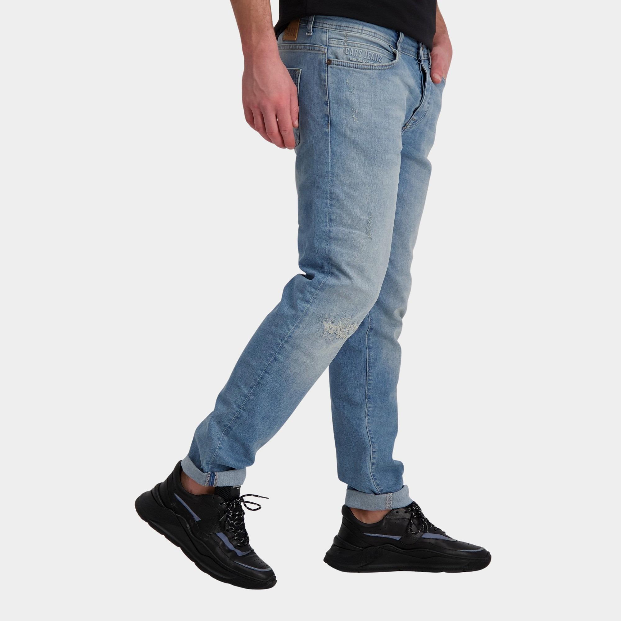 Cars Jeans 5-Pocket Jeans Blauw DUST 75528/08
