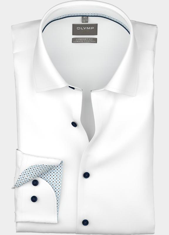 Olymp Zakelijk overhemd heren Wit Luxor 111614/00