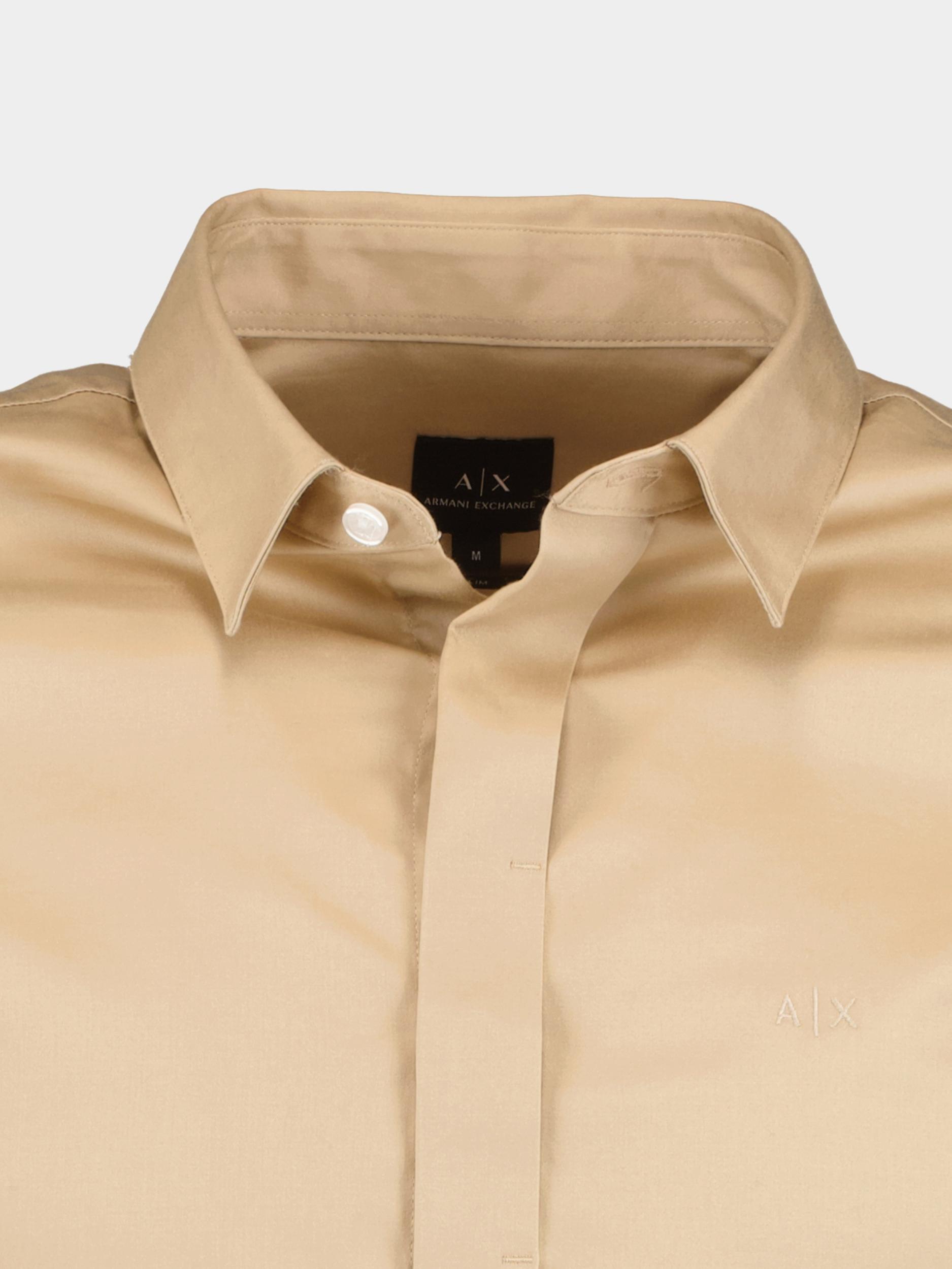 Armani Exchange Casual hemd lange mouw Beige  8NZCBD.ZN10Z/1794