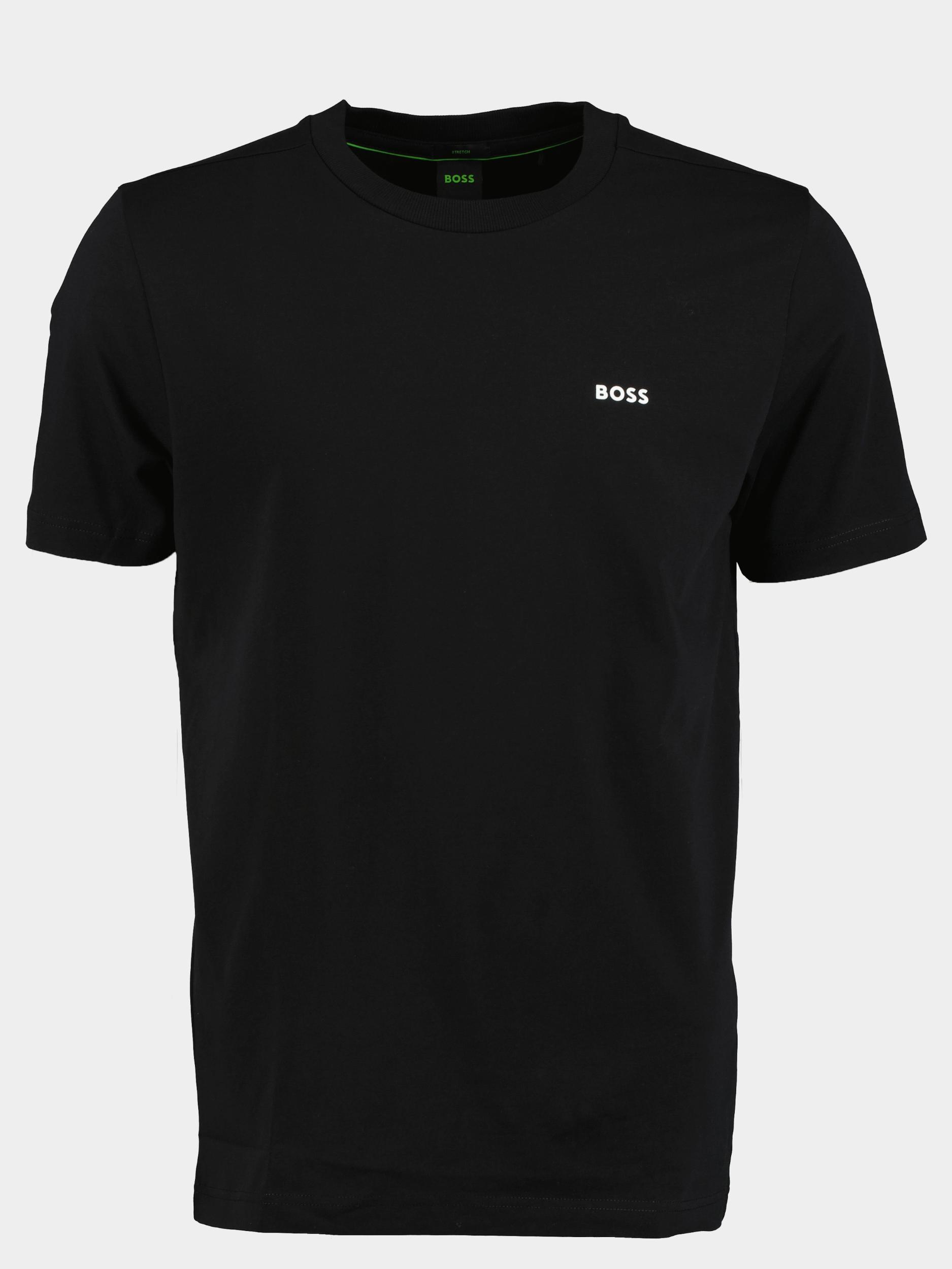 BOSS Green T-shirt korte mouw Zwart Tee 10110340 01 50469057/001
