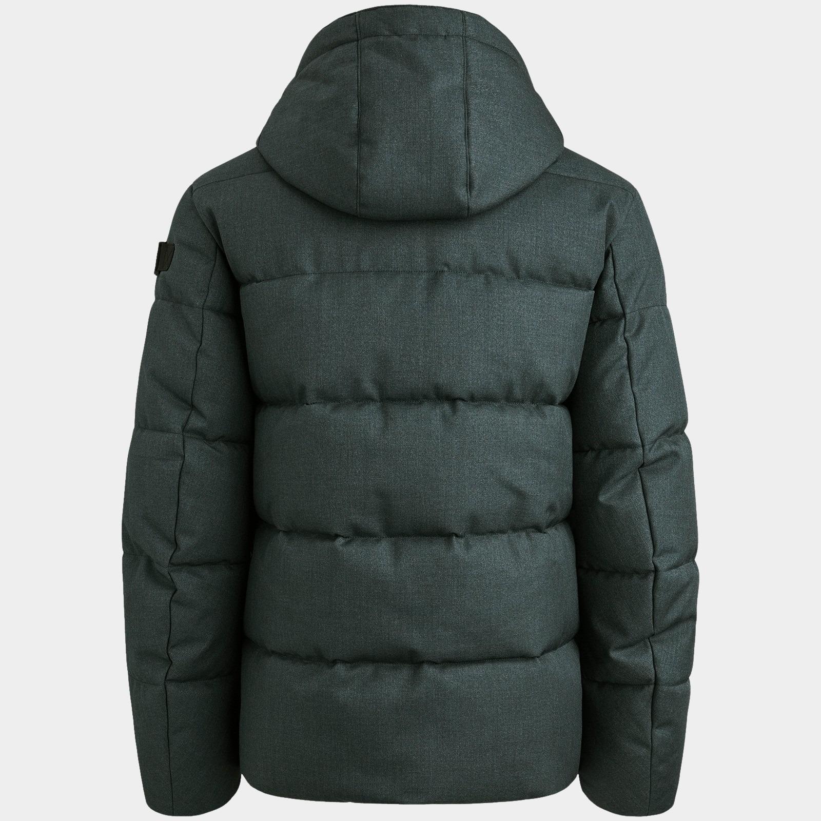 PME Legend Winterjack Blauw Semi long jacket YETCRAFT Mel PJA2508116/5125