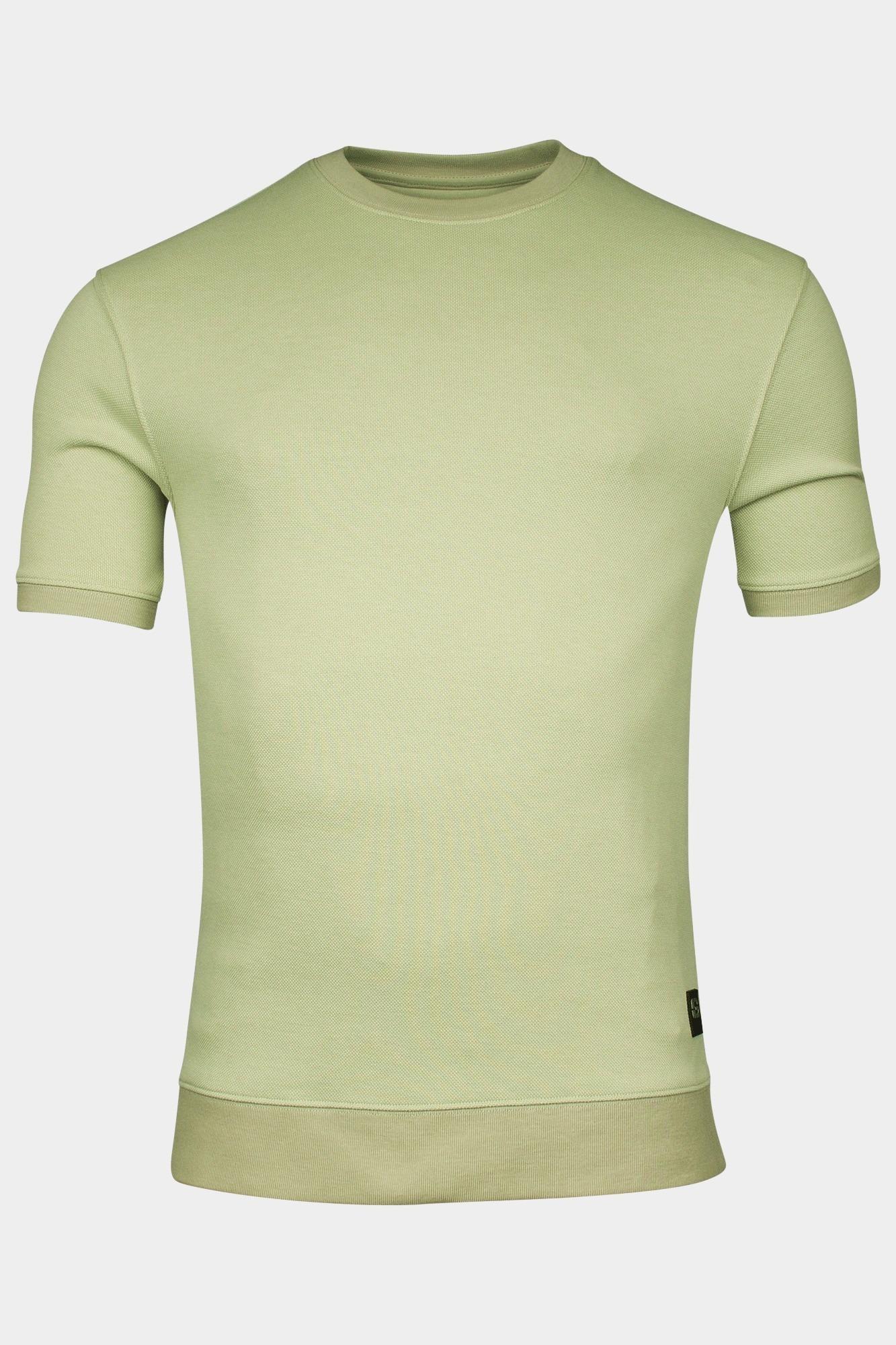 Giordano T-shirt korte mouw Groen Amalfi short sleeve sweat dou 513802/70