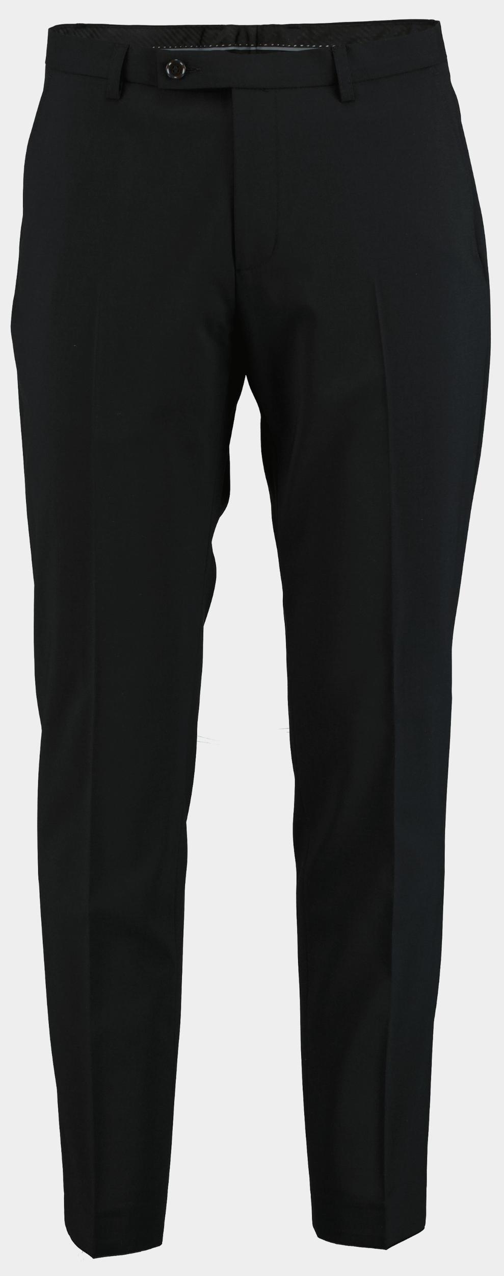 Commander Wollen Pantalon Zwart Hose 213012450/900
