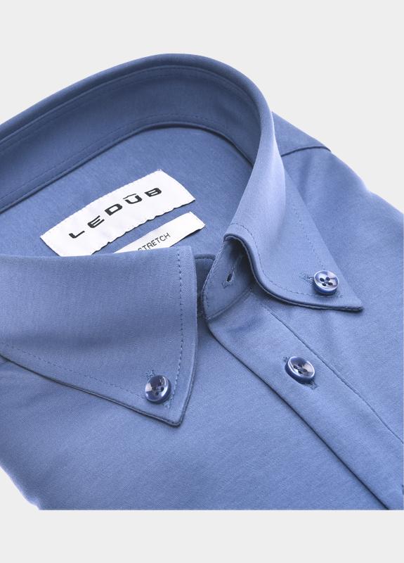 Ledub Polo lange mouw Blauw  0143117/165-000-000