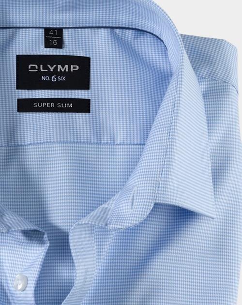 Olymp Business hemd lange mouw Blauw 0465/64 Hemden 046564/11