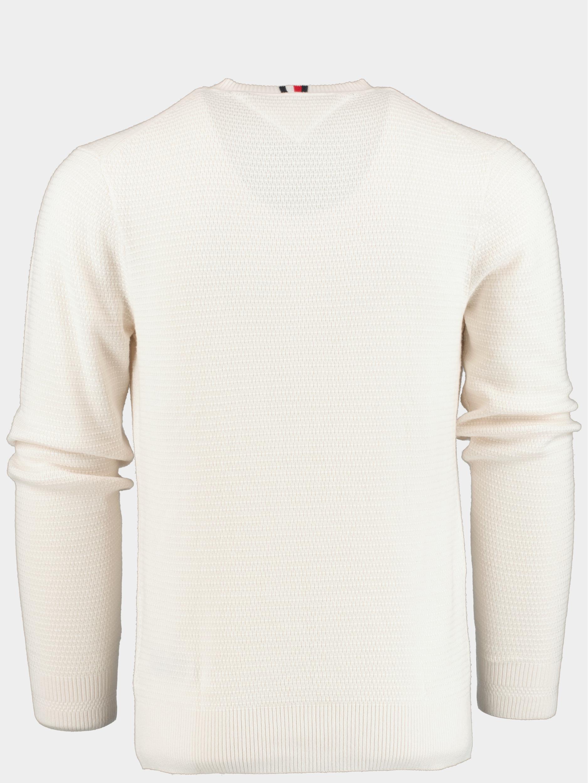 Tommy Hilfiger Pullover Wit interlaced structure MW0MW31576/AC0