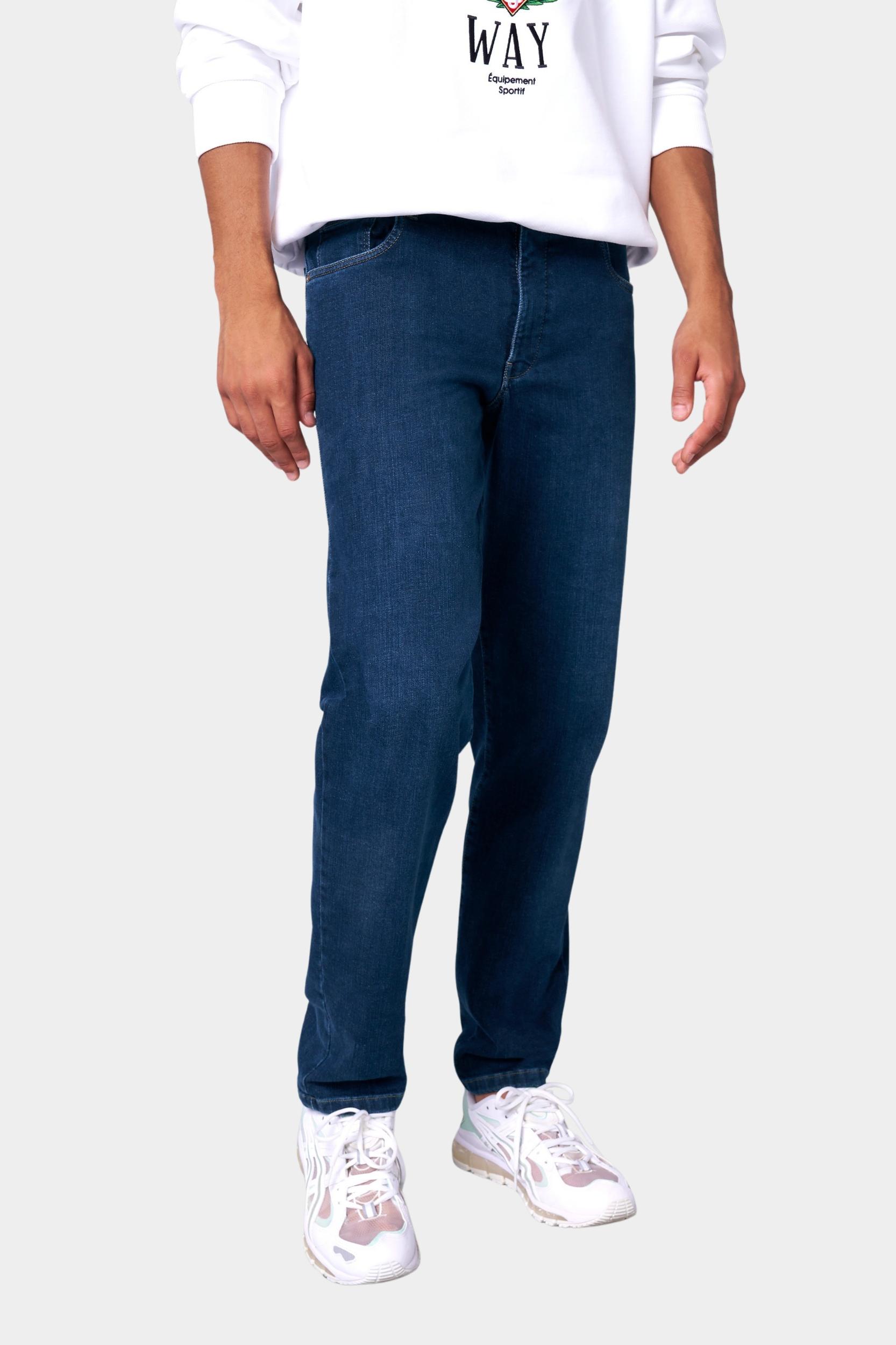 Meyer Flatfront Jeans Blauw FIVE Art.9-6291 3729629100/17