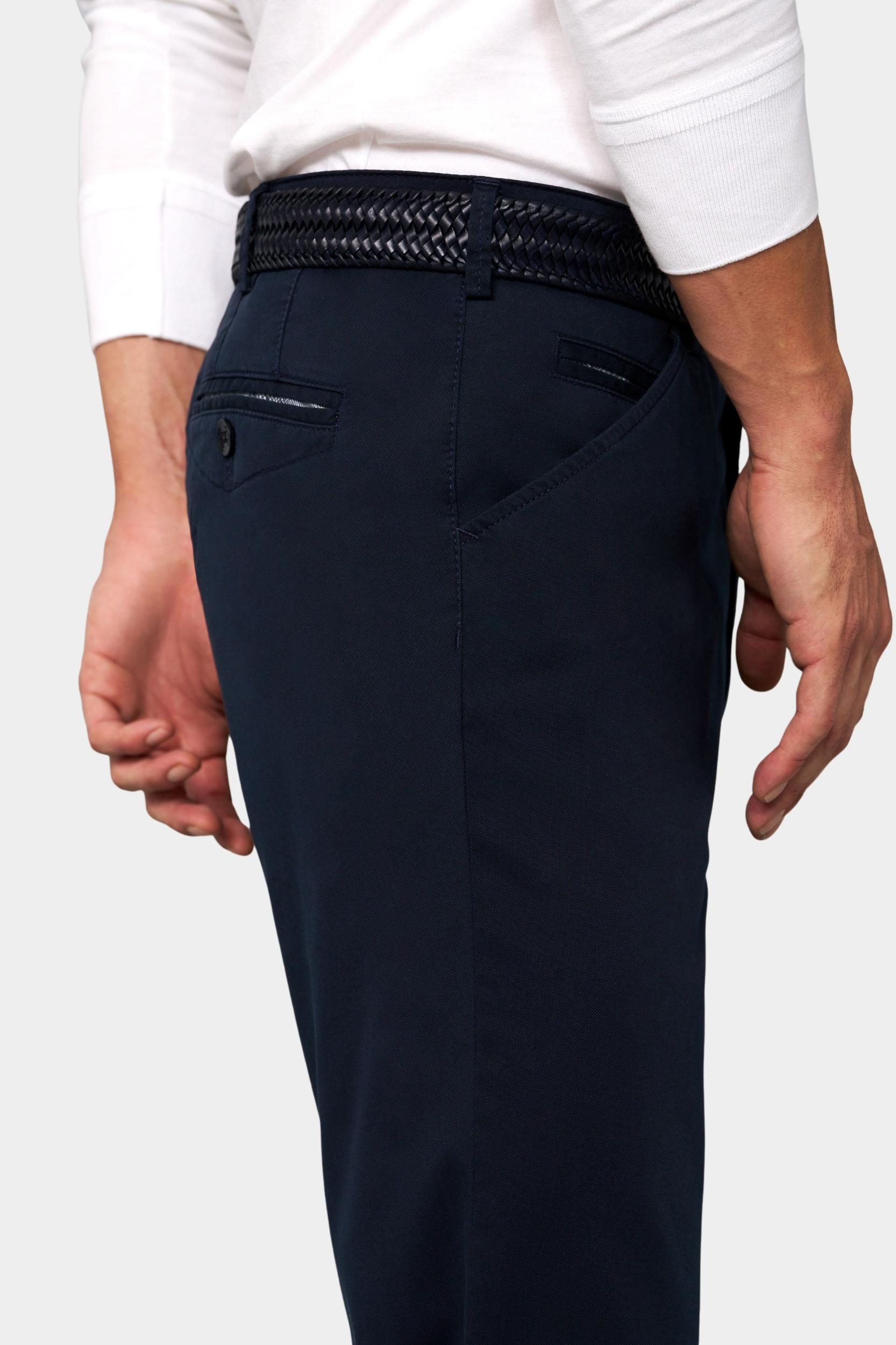 Meyer Katoenen Broek Blauw CHICAGO Art.1-5060 3321506000/18