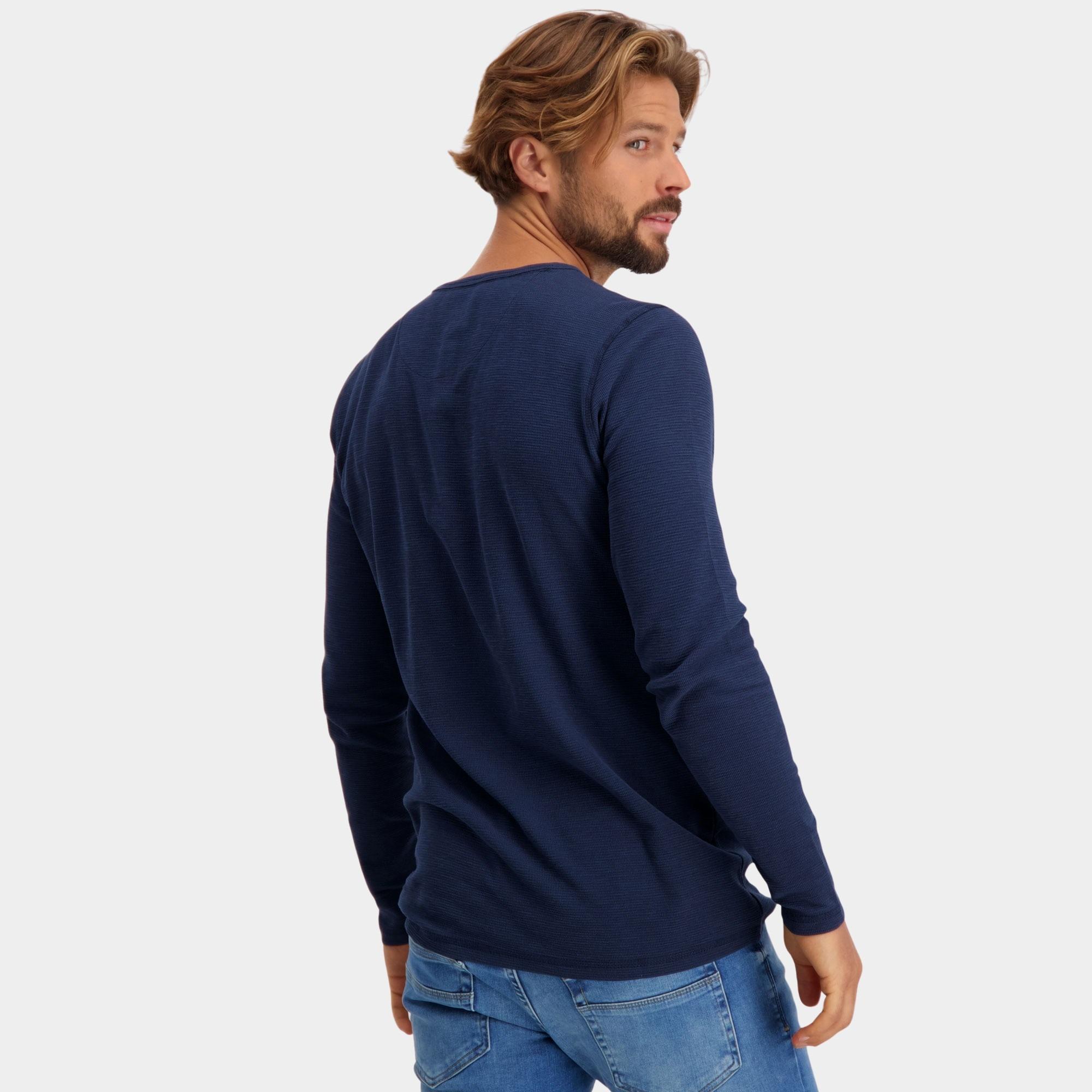 Cars Jeans Half Zip Blauw BREND 45023/12
