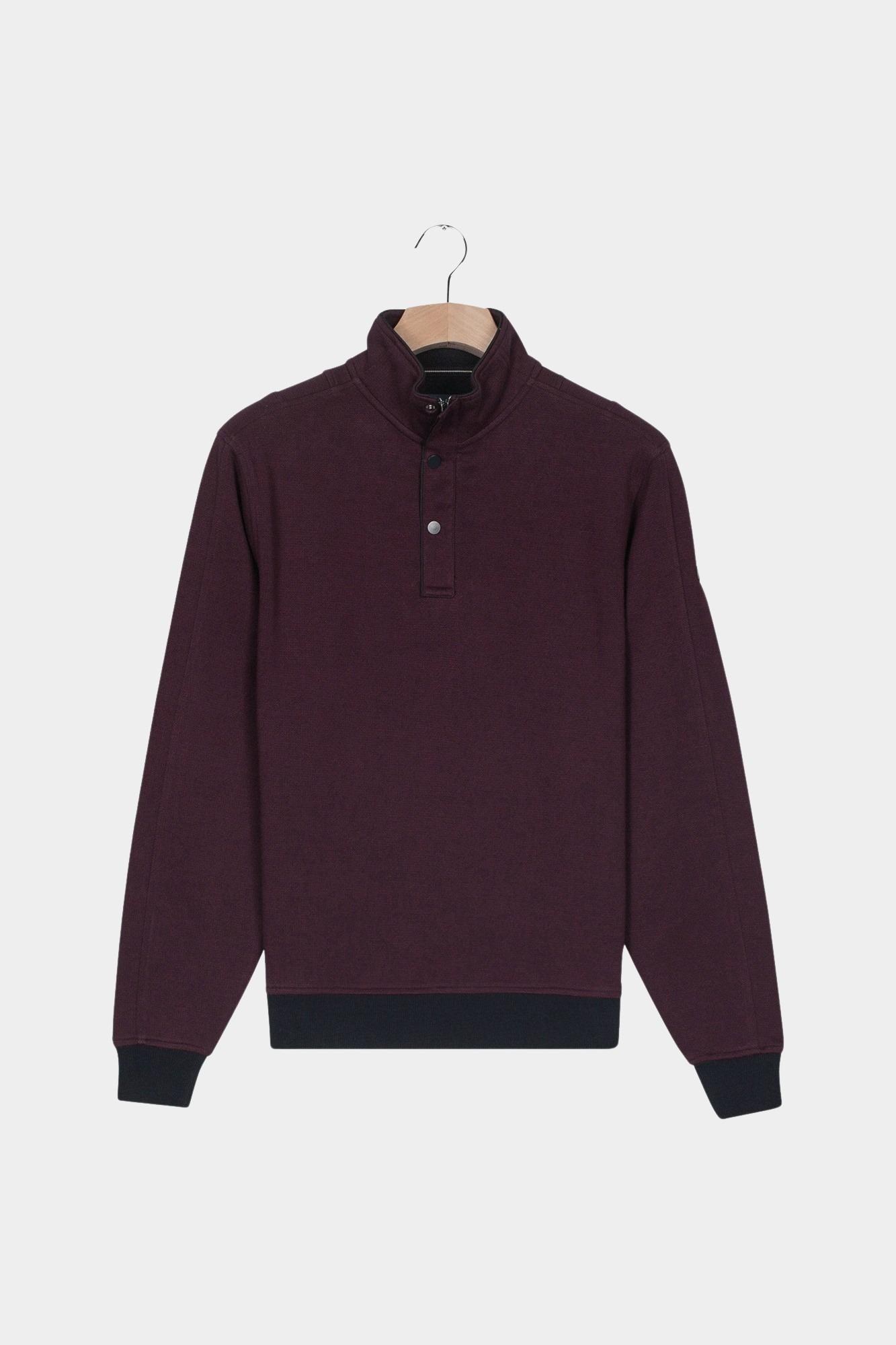 Baileys sweat halfzip Paars Sweatshirt 1/2 zip 523161/40