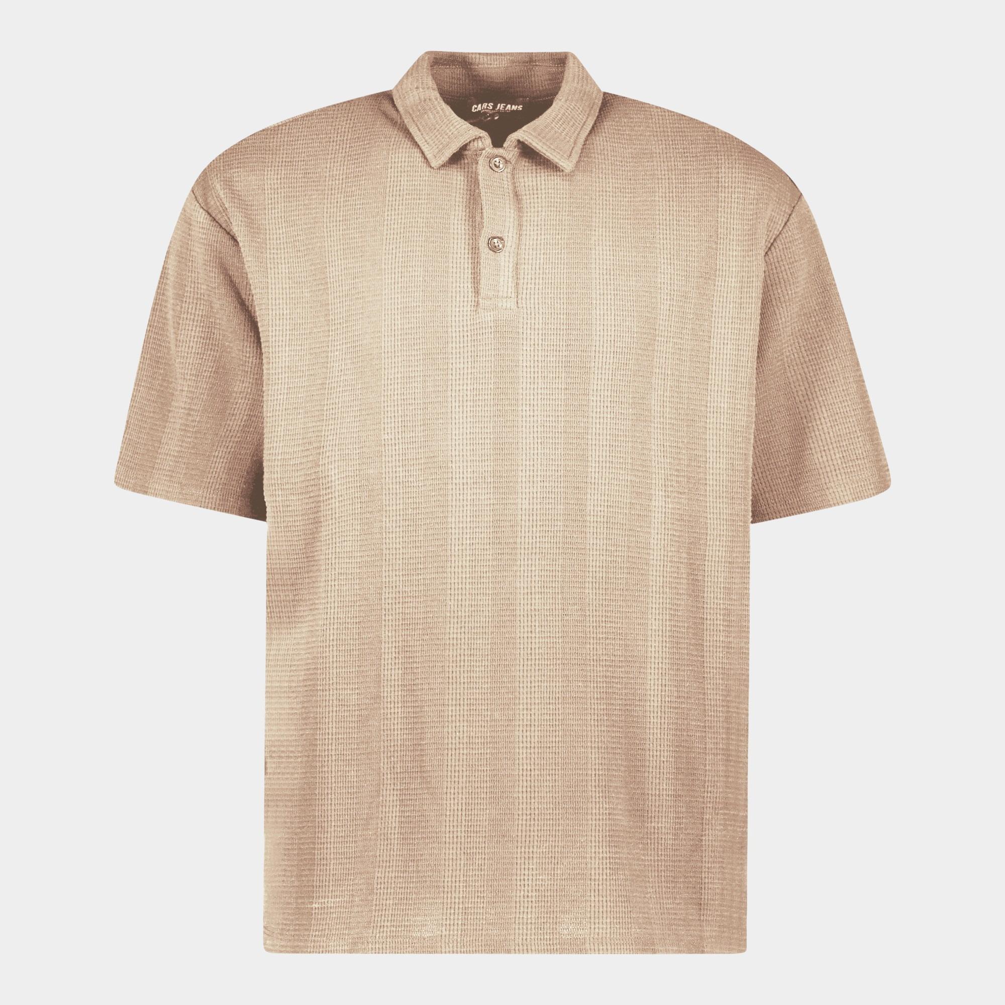 Cars Jeans Polo korte mouw Beige DEAGLAN 62179/83