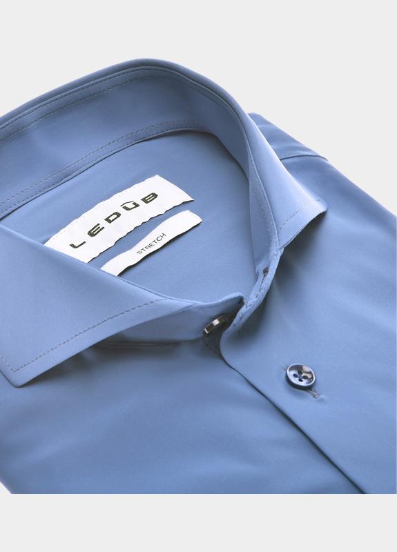 Ledub Business hemd lange mouw Blauw  0143220/170-000-000