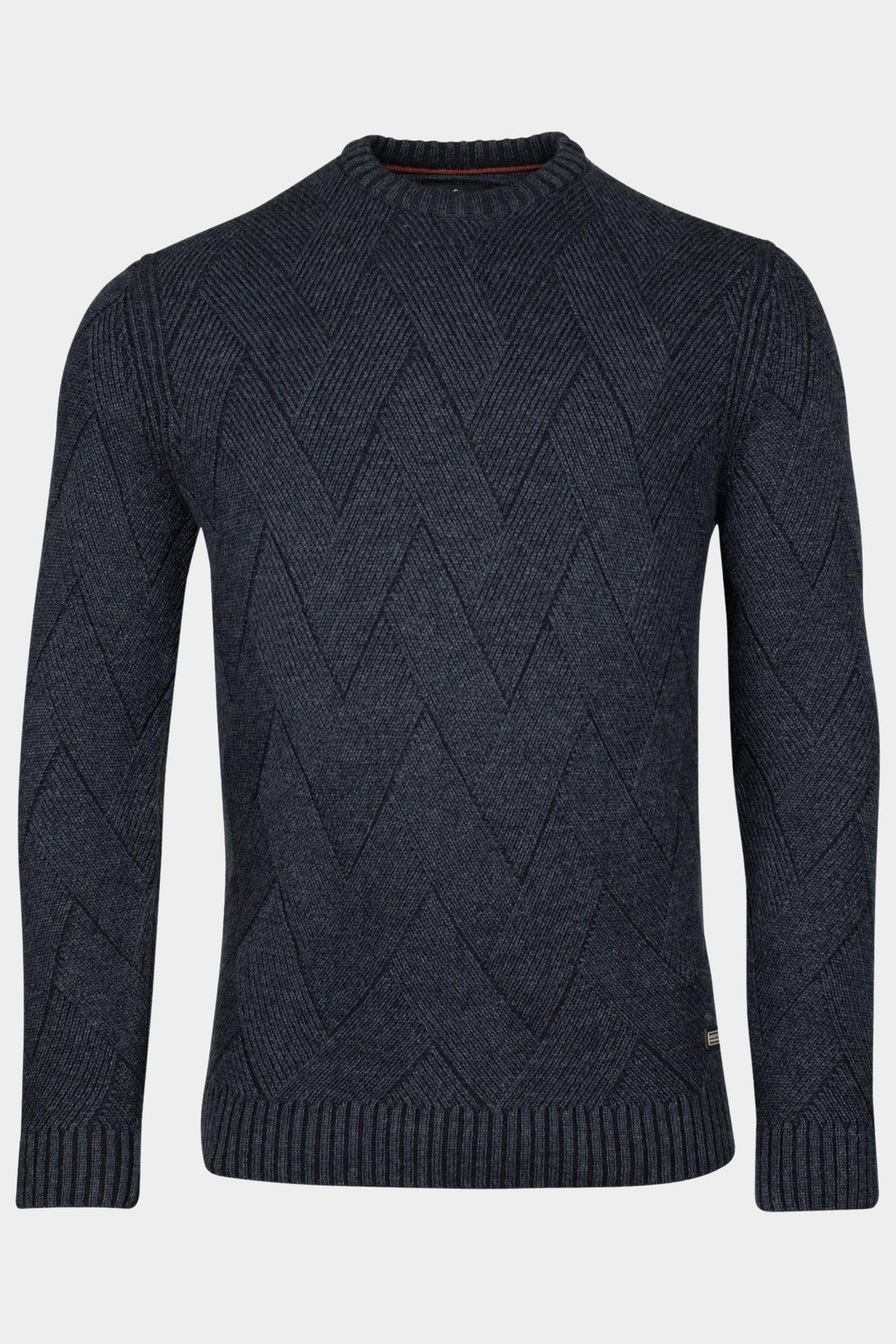 Baileys Pullover Blauw O-neck 428243/695