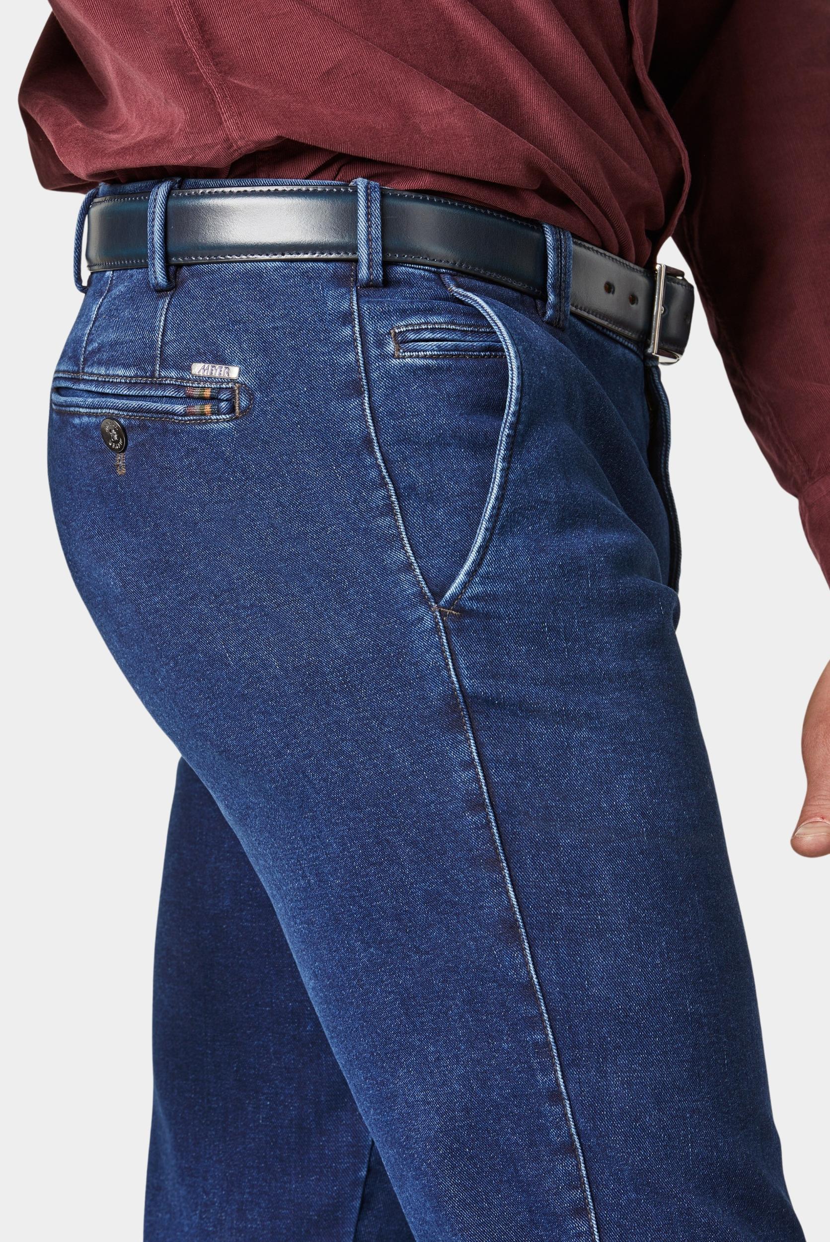 Meyer Flatfront Jeans Blauw BONN Art.2-3921 1022392100/18