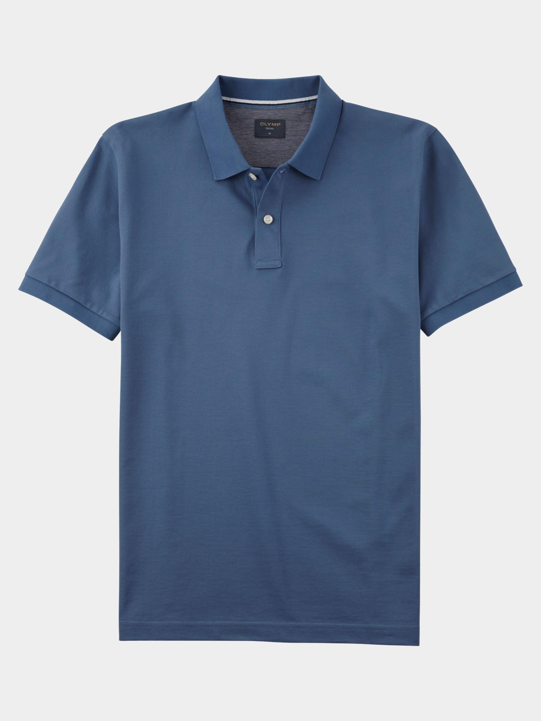 Olymp Polo korte mouw Blauw Polo PiquÃ© solid 540952/13