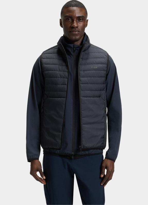 BOSS Green Bodywarmer heren Blauw V_Urbanex Vest 10262007 01 50545867/402