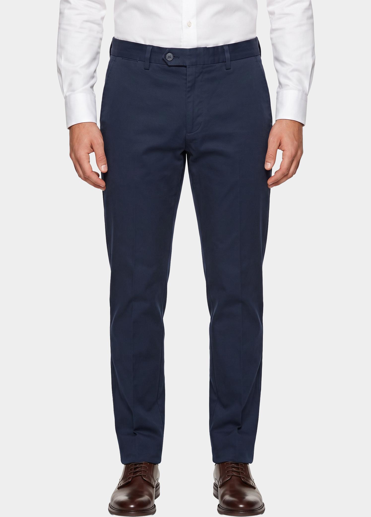 Meyer Chino Blauw ROMA Art.2-5628 1152562800/18