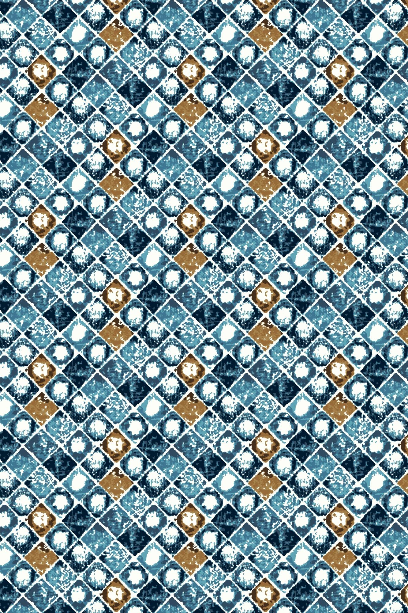 R.B. Boston Casual hemd lange mouw Blauw Regular Fit 100% Cotton 527670/610