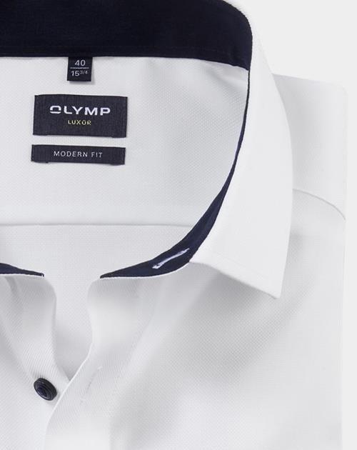 Olymp Business hemd lange mouw Wit 0400/64 Hemden 040064/00