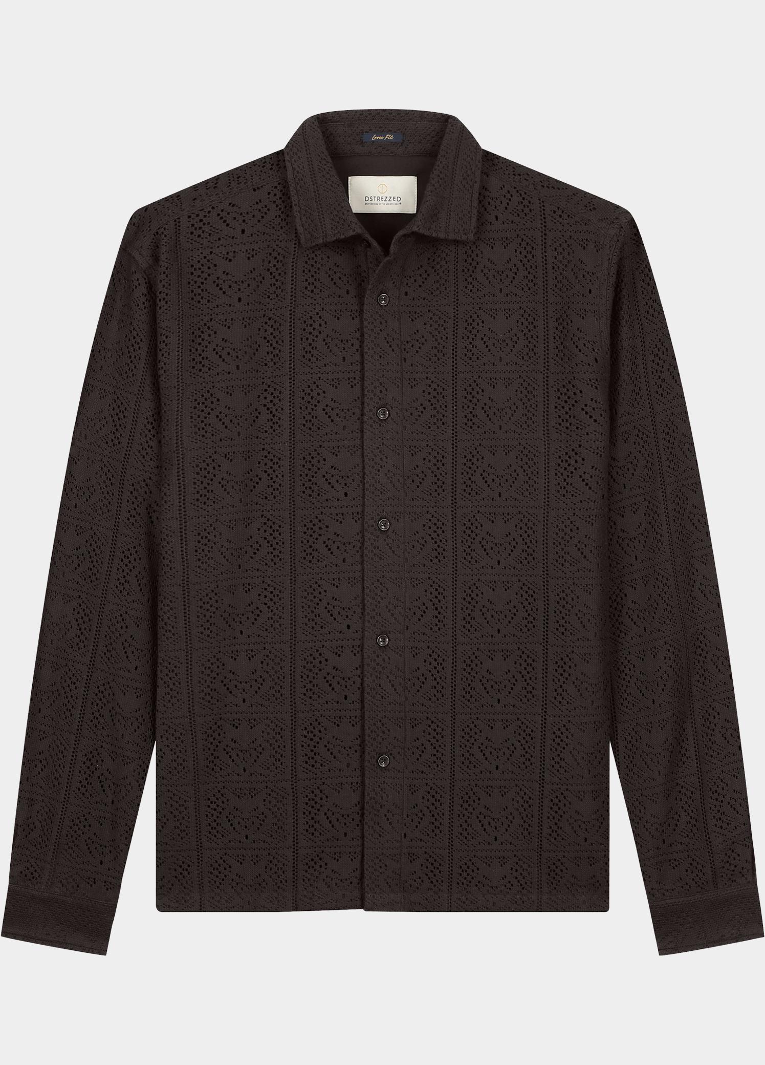 Dstrezzed Overshirt Bruin Delan Shirt 303976/799
