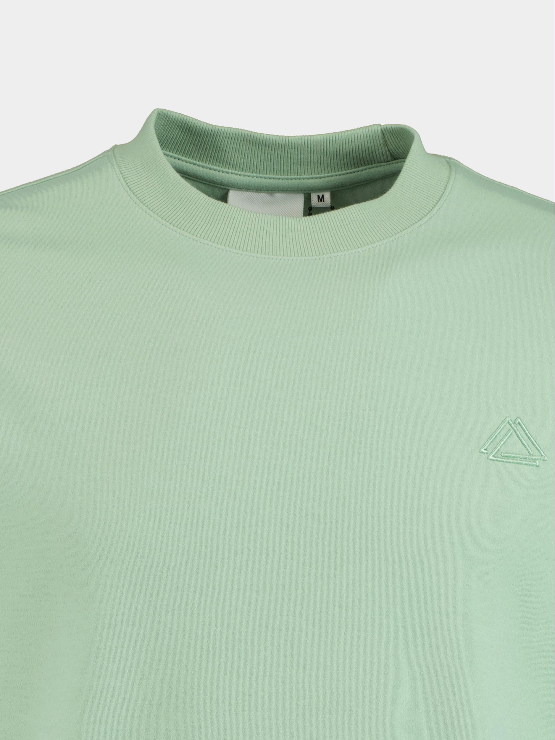 Supply & Co. T-shirt korte mouw Groen Will Sweat Short Sleeve 22112WI05/313 mint