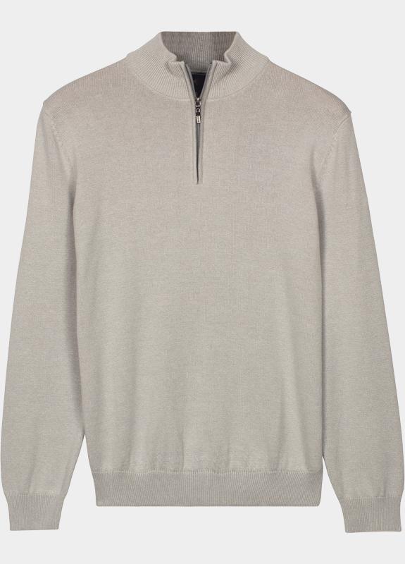 Baileys Half Zip Grijs Pullover 1/2 Zip 618478/91